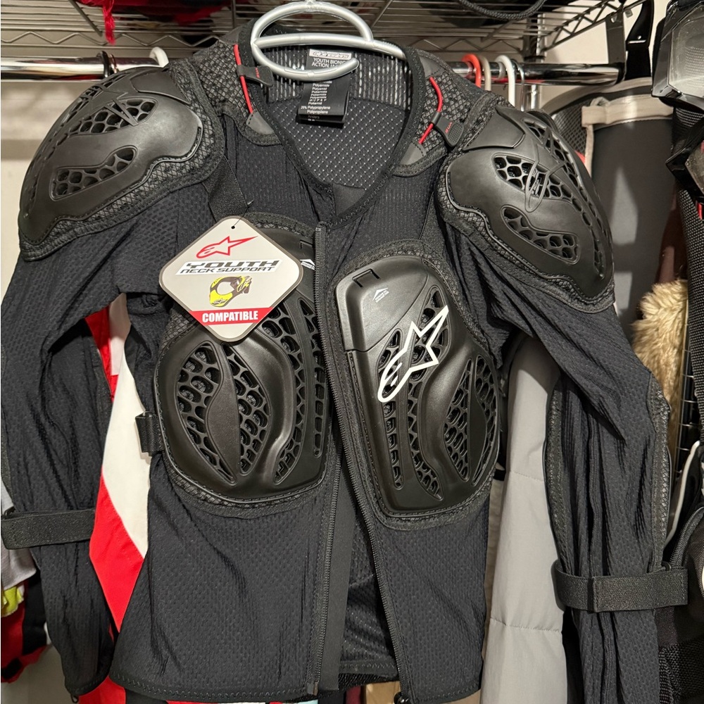 Alpinestars Youth Bionic Action Jacket - Black